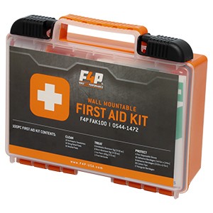 F4P Wall mounted First Aid Kit