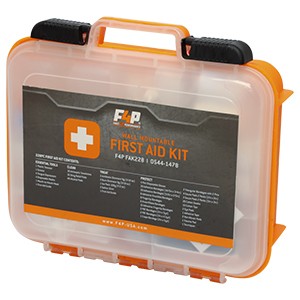 F4P 228 Piece Wall Mountable First Aid Kit
