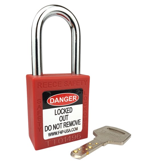 F4P  KEYED ALIKE LOTO LOCKS - 6PC - Lockout Tagout - Safety Gear