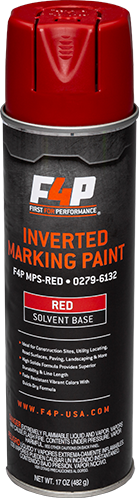 Red solvent based marking paint