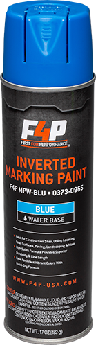 FLU BLUE SAFETY UPSIDE DOWN PAINT 20 OZ CAN