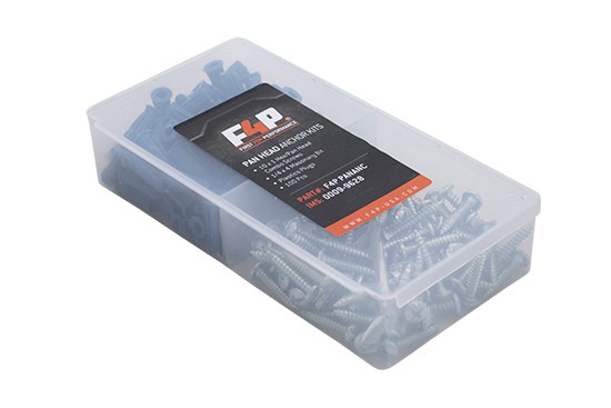 Pan Head Plastic Plug ANCHOR Kit w/ Drill Bit (Tackle box)