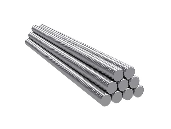 F4P  6' 3/8-16 Stainless Steel Threaded Rod - Fasteners