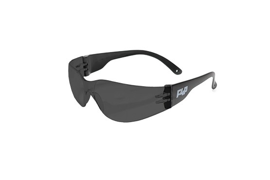 Tear-off Safety Glasses with Smokey Lens