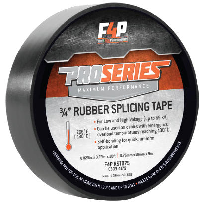 3/4" High Voltage Rubber Tape