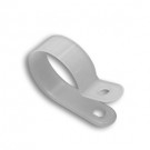 1-1/4" White Cable Clamp