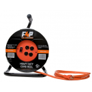 50ft 4-Outlet Portable Cord Reel