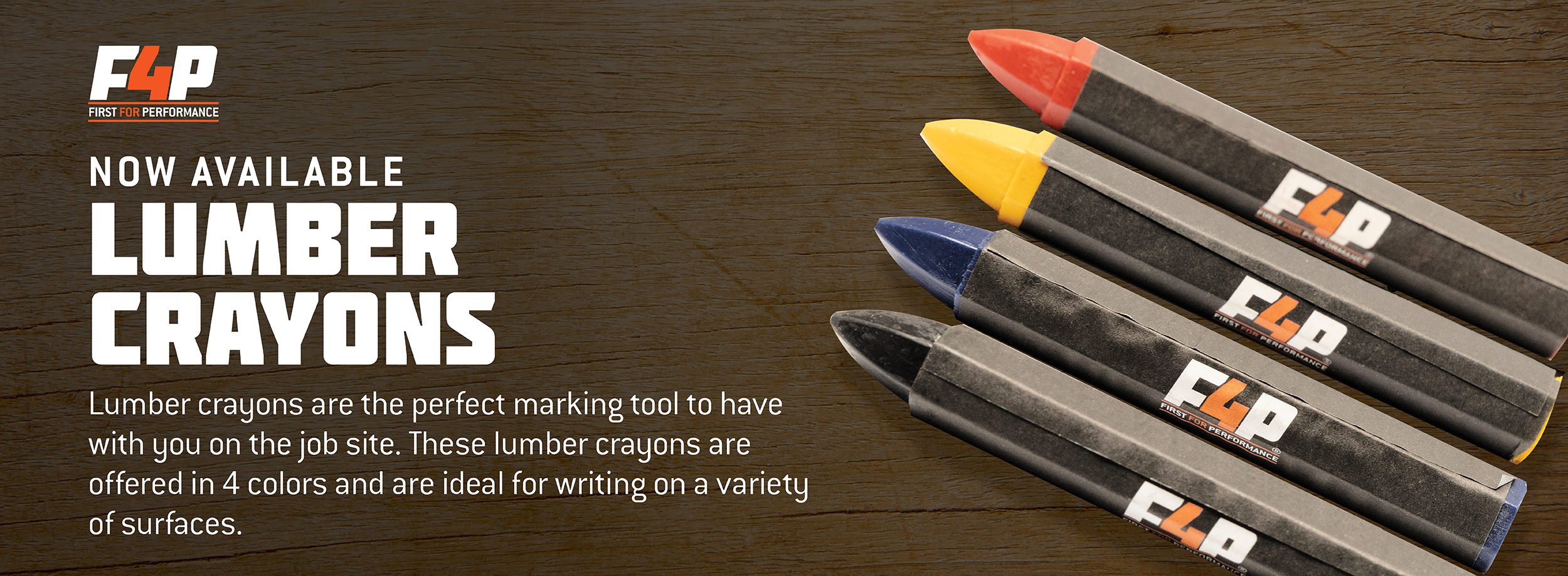 F4P Lumber Crayons